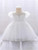 Newborn White Baptism Dress For Girls 1st Birthday Party Dresses Lace Toddler Summer Clothes Kids Girl Princess Wedding Dress