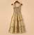 Cascading Ruffle Dress Women Vintage Floral Spaghetti Strap Summer Chiffon Dress Party Ladies