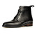 Men Winter Chelsea Boots Genuine Leather Mens Platform Brogue Casual Ankle Flat Shoes Laces Up Dress Designer Boots