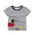 Summer Cartoon Animal Tee For Boys Girls Cotton Tops Short Sleeve Kids T Shirts Giraffe Lion Elephant Children T-shirt