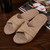 Summer Flax Slippers Women Casual Slippers Men Home Summer Cross Strap Ladies Casual Shoes Linen Slippers Female Sandals