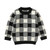 Baby Girl Clothes Sweater Baby Boy Clothes Plaid Round Neck Knitted Pullover Top Kids Clothing Knitted Sweater