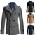 Men Cotton & Blends coat spring autumn new slim handsome windbreaker coat business casual Overcoat Jackets for men