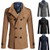 Men Cotton & Blends coat spring autumn new slim handsome windbreaker coat business casual Overcoat Jackets for men