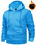 Big Pockets Fleece Lining Hoodies Mens Hooded Coats Full Zip Up Casual Hoodie Jackets Athlete Running Hiking Sportswear