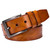 Genuine Leather Belts Luxury Leather Belt For Jeans Vintage Cowboy Metal Pin Buckle Men Strap