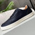 High quality new European station breathable mens shoes simple flat comfortable all-match genuine leather single shoes