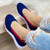 Ladies Handmade Solid Color Women Shoes Classic Casual Flat Heel Shoes Comfortable Non-slip Sneakers