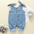 Baby Summer Clothing Newborn Infant Baby Boy Baby Girl Clothes Denim Romper Jumpsuit Outfit Set Sleeveless Solid Overall