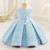 Girls Wedding Party Dress Flower Girl Princess Lace Bow Tutu Banquet Wedding Party Prom Dress Pageant Ball Gown