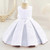 Girls Wedding Party Dress Flower Girl Princess Lace Bow Tutu Banquet Wedding Party Prom Dress Pageant Ball Gown