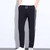 Male Casual Contrast Color Draping Pants Summer Pencil Pants High Waist for Party