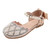 Children Summer Sandals Low Heels Crystal Sparkling Baby Princess Breathable Birthday Shoe Child Girl