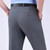 Summer Business Thin Suit Pants For Men Spring Autumn Male Formal Solid Silk Long Dress Pants Baggy Office Trousers