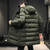 Men Long Down Jackets Winter Coats Hooded Casual Winter Parkas High Quality Male Green Warm Parkas Coats