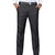 Work Pants Zipper Button Fly Comfy Male Pure Color Casual Office Work Pants Ankle Length Casual Trousers Daily Clothing