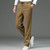 Corduroy Pants Men Autumn and Winter Solid Color Smart Casual Men Casual Pants Regular Elastic Straight Trousers