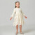 Baby Girl Long Sleeve Dress Children Tulle Layers Princess Casual Clothing Little Girl Party Birthday Lace Frocks