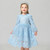 Baby Girl Long Sleeve Dress Children Tulle Layers Princess Casual Clothing Little Girl Party Birthday Lace Frocks