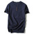 Summer Men Linen T Shirts Short Sleeve Designer Retro Solid Thin Casual Shirts Men Clothing Tees Fit Slim