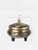 Copper Antique Incense Furnace Household Indoor Three-legged Agarwood Sandalwood Furnace Zen Tea Ceremony Incense Burner