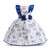 Girls Kids Flower Elegant Causal Princess Party Dresses Children Clothing Christmas Birthday Wedding Baby 3-10 Years