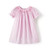 Girls Hand Made Smocked Bishop Dress Summer Baby Cotton Pink Smocking Frocks 1-8Y Children Spanish Dresses