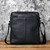 Leather Men Shoulder Bag Casual Large-Capacity Soft Leather Backpack Top Layer Cowhide Vertical Messenger  Business Bag