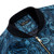 Black Blue Paisley Jacquard Designer Jacket for Men Windproof Autumn Winter Outerwear Casual Long Sleeve Clothing Wholesale