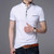 Polo Shirt Men Summer Mandarin Collar Slim Fit Solid Color Button Breathable Polos Casual Men Clothing