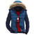 Hooded  Men Parka Casual Fit Men Winter Jacket Stand Collar Thick Man Jacket