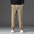 Winter Corduroy Pants Men Casual Drawstring Elastic Waist Loose Straight Pant Thick Joggers Trousers For Male