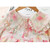 Kids Baby Girl Floral Dress Short Sleeve Lapel Neck Button Front Ruffle Loose Princess  Dress Gown 2-7 year