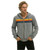 Men Casual Rainbow Hoodie Sweater Autumn Winter Outdoor Casual Sport Sweater Soft Cool Top Wear