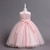 Dress Girl Pearls Stones Fashion Long Maxi Flower Girl Baby Dress