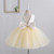 Girl Dresses Costume Clothes Flower Girl Party Birthday Ball Gown Baby Kids Toddler Children two Bowknot