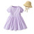 Toddler Girl Dresses Summer Children Short Sleeve Girls Dress Little Girls Clothes