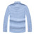 Cotton Shirts for Men Long Sleeve Spring Autumn Plaid Shirt Male Shirt Business Casual Blue New Regular Fit