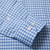Cotton Shirts for Men Long Sleeve Spring Autumn Plaid Shirt Male Shirt Business Casual Blue New Regular Fit