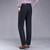Spring Autumn Straight Work Business Pants Male Formal Silk Office Classic Baggy Suit Long Trousers for Mens