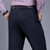 Spring Autumn Straight Work Business Pants Male Formal Silk Office Classic Baggy Suit Long Trousers for Mens