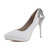 Women Pointed Toe Crystal Platform Pumps Woman Elegant Stiletto Heeled Wedding Party Shoes