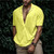 Shirts For Men Vintage Summer Shirt Solid Color Short Sleeve Oversized Street Mens Designer Clothes