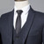 (Jacket + Vest + Pants)  Striped Suit Men Business Casual Formal Workwear Gentleman Party Prom Slim Tuxedo Groom Wedding Dress