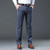 Men Jeans Denim Pants Brand Classic Clothes Overalls Straight Trousers For Men Blue Jeans