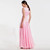 Dress elegant pink scoop neck bridesmaid dress zipper up a line wedding party women floor length bridesmaid dress