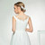 Dress elegant ivory sleeveless scoop neck beading wedding dress floor length simple bridal gowns a line wedding dresses