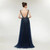 Beautiful Blue Long Evening Dress Mermaid Glitter Elegant Women Evening Dresses