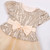 Girl Sequins Christmas Dress Lace Hem Kids Birthday Princess Clothing Toddler Infant Golden Bow Children Gowns For Holiday 2-10Y