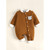 0-6 Months Newborn Baby Clothes Baby Boy Romper Bear Knitted Long Sleeves Bodysuit Infant Baby Boy Jumpsuit Outfit